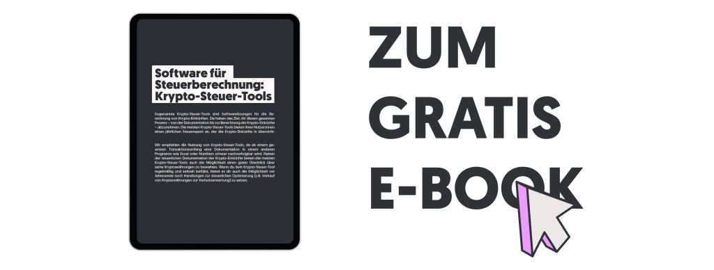 Krypto Steuer Guide Steuertools