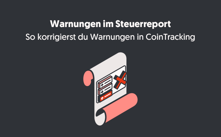 Cointracking Warnungen